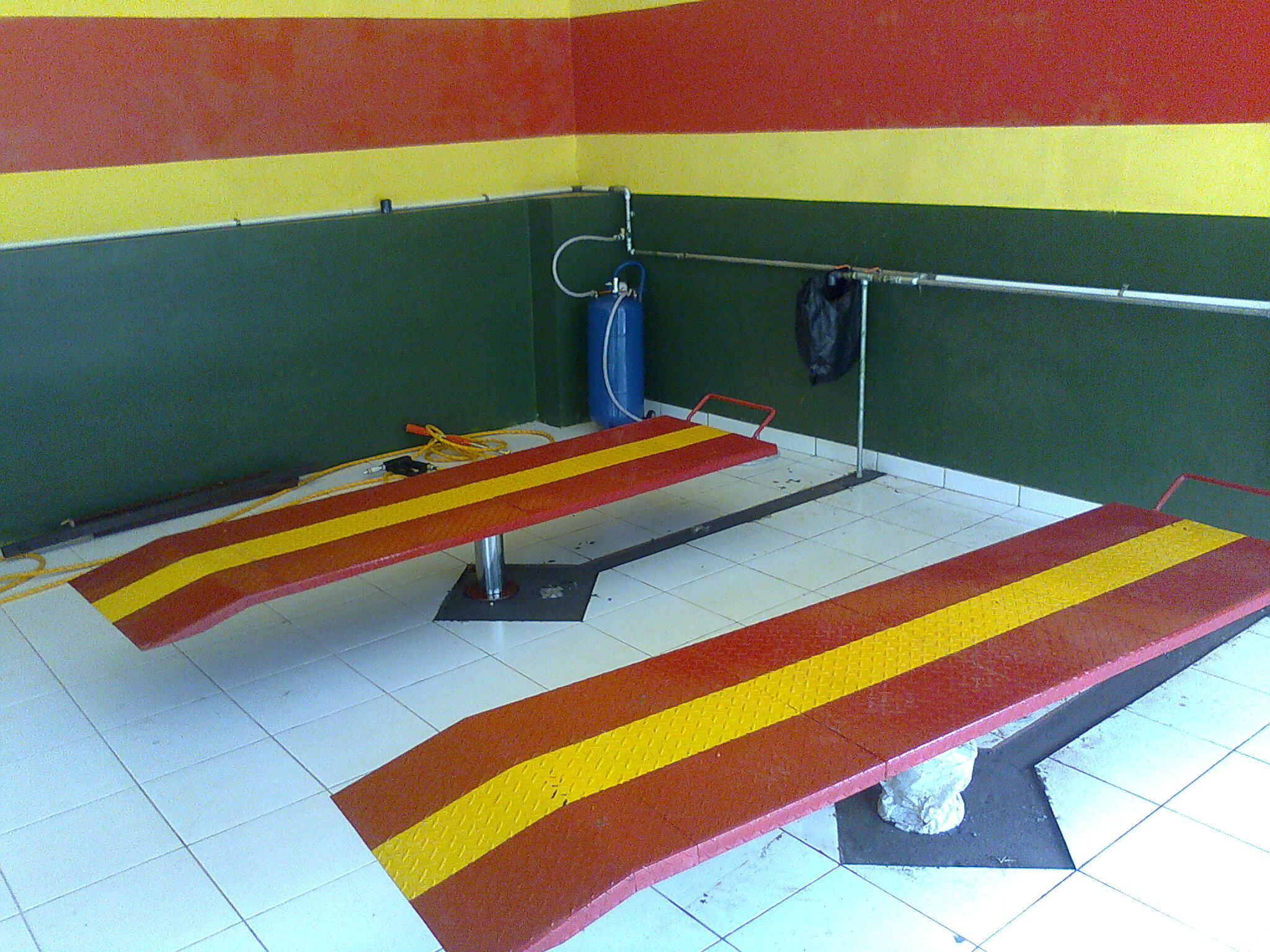 peralatan cuci motor hidrolik
